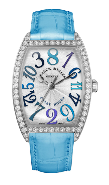 Franck Muller Crazy Hours II Replica Watch Cheap Price 5850 CH II BLUE D 1R AC BLC BLUE NR